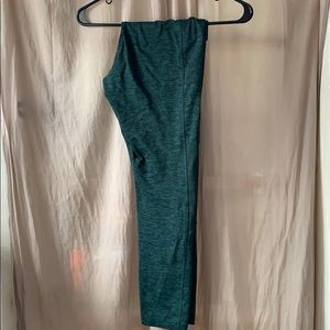 PINK Cozy Green Leggings 🌱 Workout Pockets